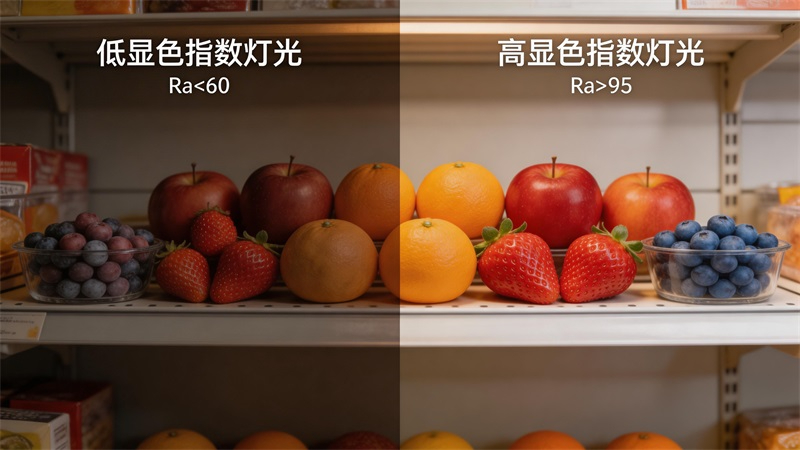 不同显色指数对比.JPG 不同显色指数对比.JPG