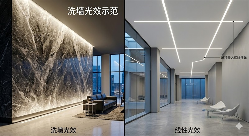 现代商业空间对比展示图 现代商业空间对比展示图