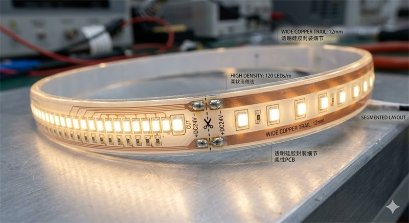 特写柔性LED灯带 特写柔性LED灯带