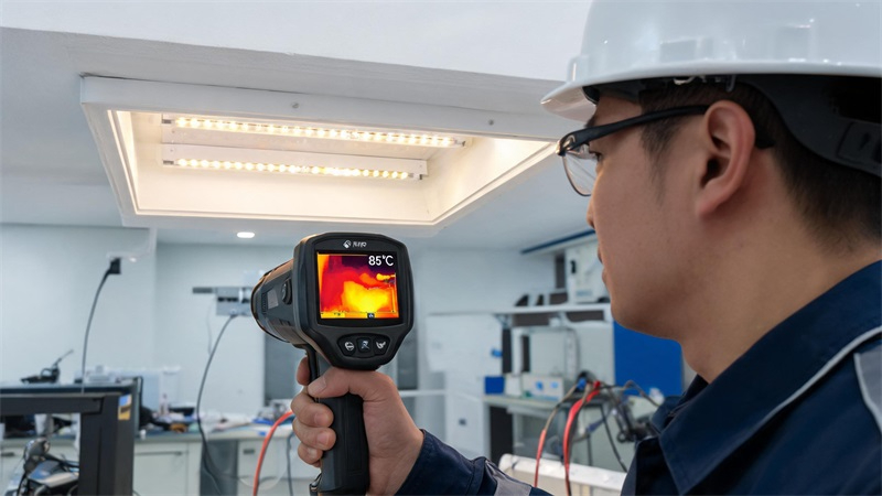 封闭灯槽内部安装高功率LED灯带.JPG 封闭灯槽内部安装高功率LED灯带.JPG