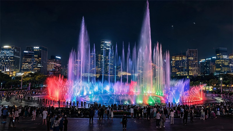 大型城市音乐喷泉水舞秀夜景.JPG 大型城市音乐喷泉水舞秀夜景.JPG