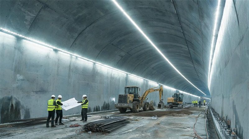 X‑Shine LED 灯带照明系统 隧道工程长距离可靠照明解决方案